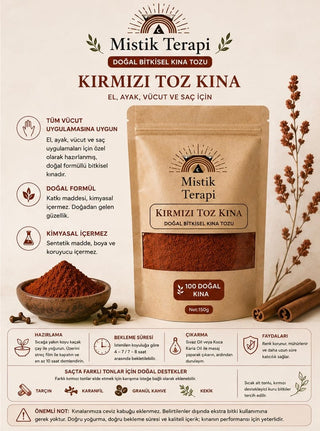 Kırmızı Toz Kına 150gr