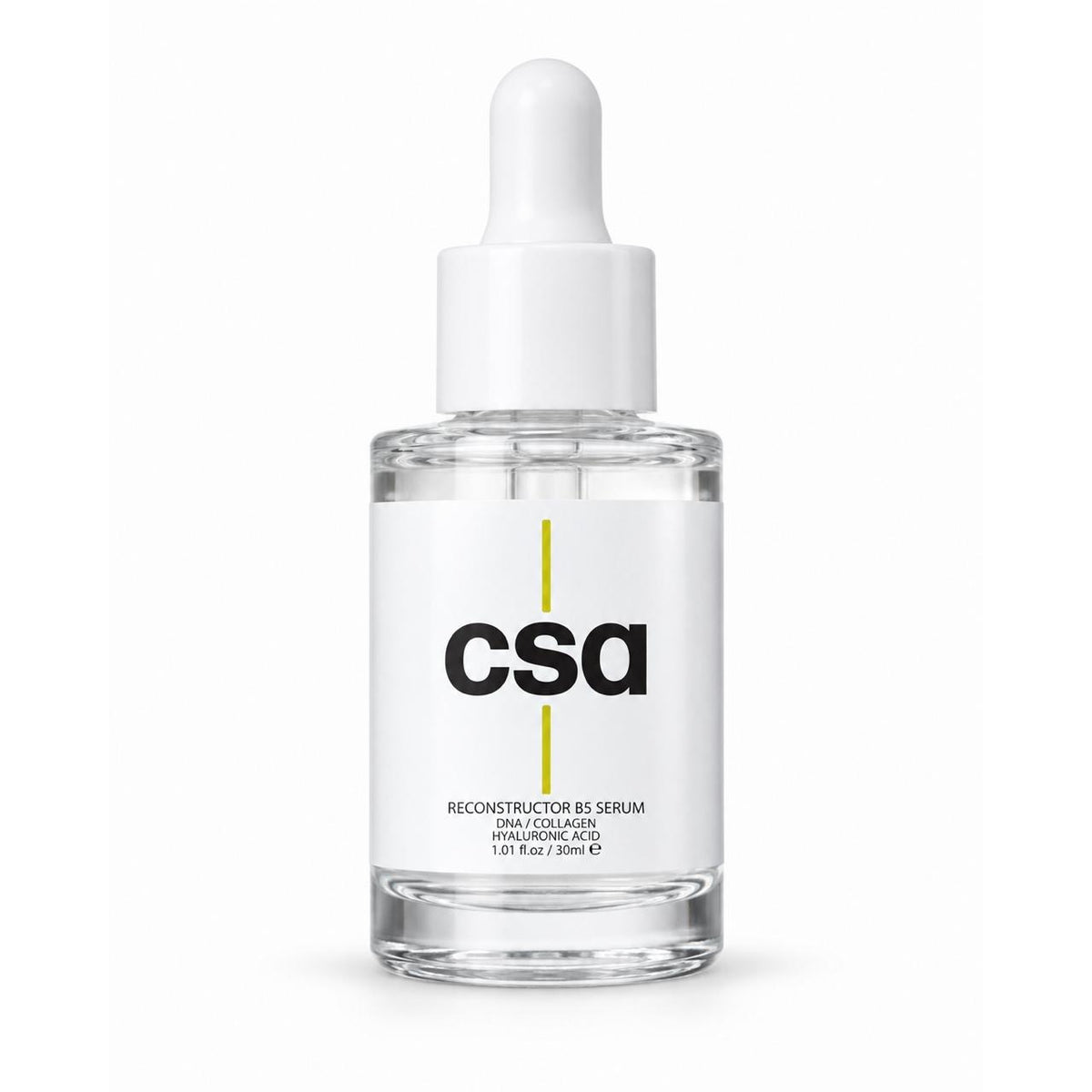 CSA Reconstructor B5 Serum 30 ml – beyaz fonda önden şişe görünümü