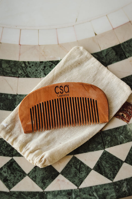 CSA ANTI-ELECTRICITY CHERRY WOOD COMB